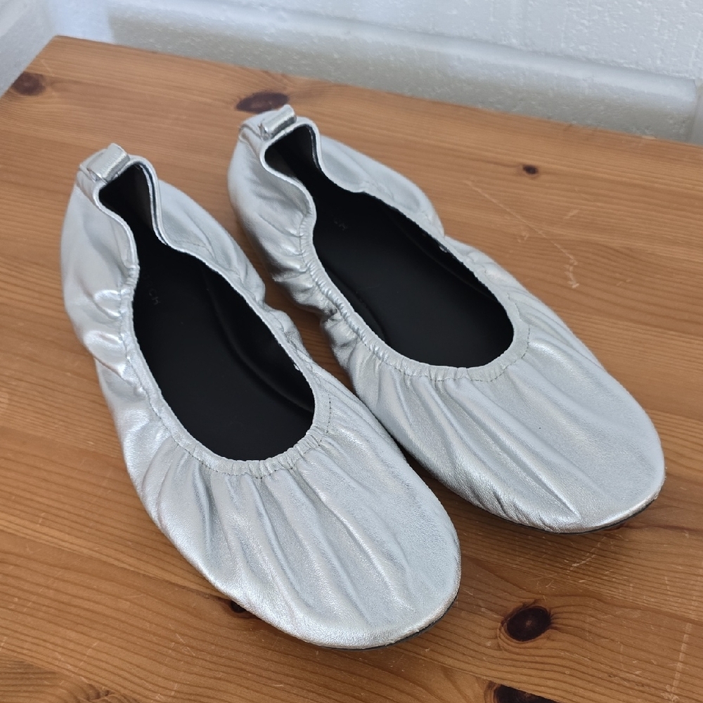 Tory Burch Eddie Ballet Flats Size 10 - Picture 2 of 12